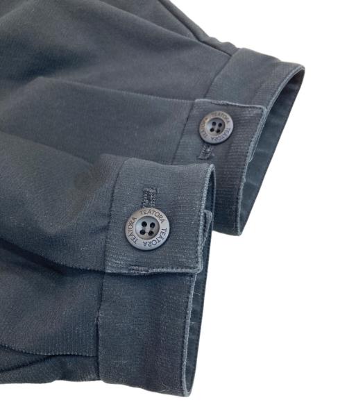 teatora（テアトラ）TEATORA (テアトラ) CARTRIDGE SHIRT SOLOMODULE ブラック サイズ:〇〇〇の古着・服飾アイテム