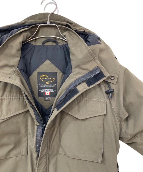 CANADA GOOSE（カナダグース）CANADA GOOSE (カナダグース) コンスタブルパーカー ダウンジャケット カーキ サイズ:XSの古着・服飾アイテム