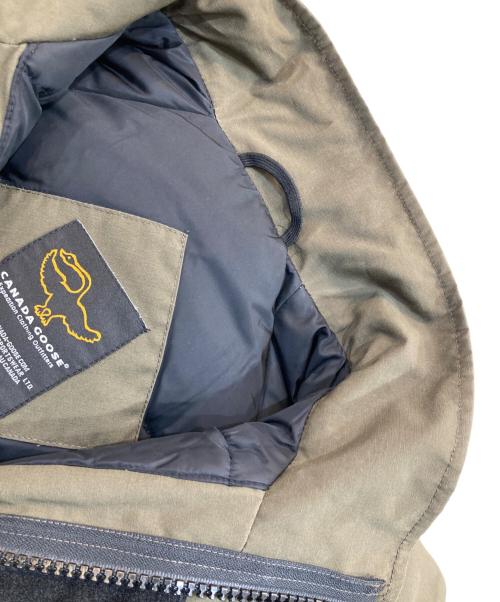 CANADA GOOSE（カナダグース）CANADA GOOSE (カナダグース) コンスタブルパーカー ダウンジャケット カーキ サイズ:XSの古着・服飾アイテム