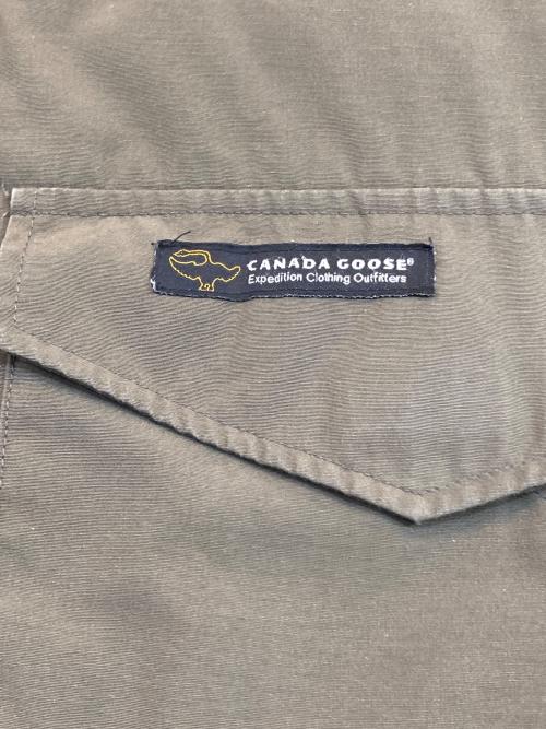CANADA GOOSE（カナダグース）CANADA GOOSE (カナダグース) コンスタブルパーカー ダウンジャケット カーキ サイズ:XSの古着・服飾アイテム