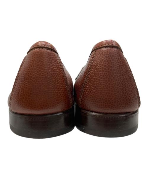 Salvatore Ferragamo（サルヴァトーレ フェラガモ）Salvatore Ferragamo (サルヴァトーレ フェラガモ) レザーローファー ブラウン サイズ:7の古着・服飾アイテム