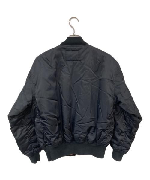 ALPHA（アルファ）ALPHA (アルファ) MA-1ジャケット ブラック サイズ:SMALLの古着・服飾アイテム