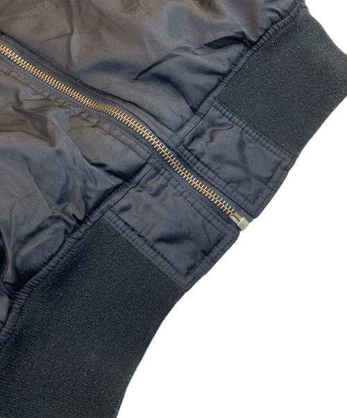 ALPHA（アルファ）ALPHA (アルファ) MA-1ジャケット ブラック サイズ:SMALLの古着・服飾アイテム