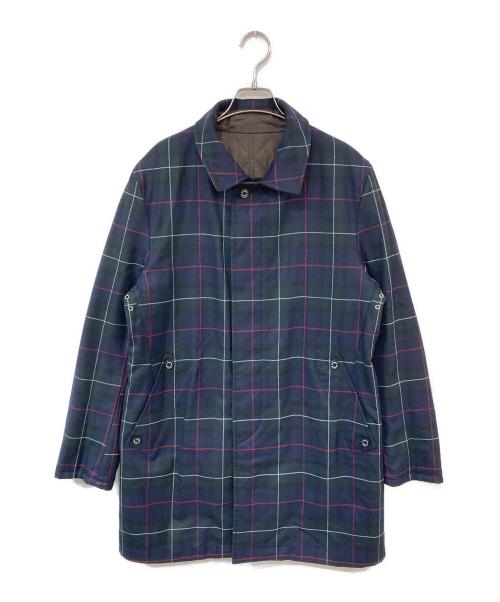 MACKINTOSH PHILOSOPHY（マッキントッシュ フィロソフィー）MACKINTOSH PHILOSOPHY (マッキントッシュ フィロソフィー) リバーシブルキルティングコート ブラウン サイズ:40の古着・服飾アイテム