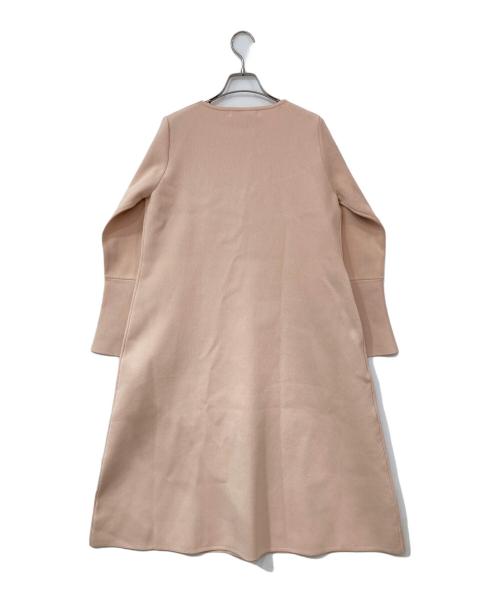 LOUNIE（ルーニー）LOUNIE (ルーニー) 袖パール ニット ワンピース ピンク サイズ:Fの古着・服飾アイテム