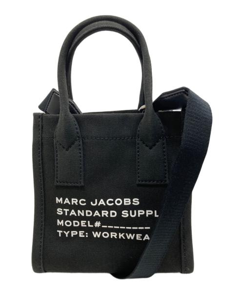 MARC JACOBS（マークジェイコブス）MARC JACOBS (マークジェイコブズ) ハンドバッグ ブラックの古着・服飾アイテム