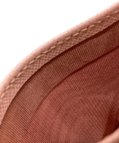 PRADA（プラダ）PRADA (プラダ) SAFFIANO CUIR BALTICOカードケース ピンクの古着・服飾アイテム