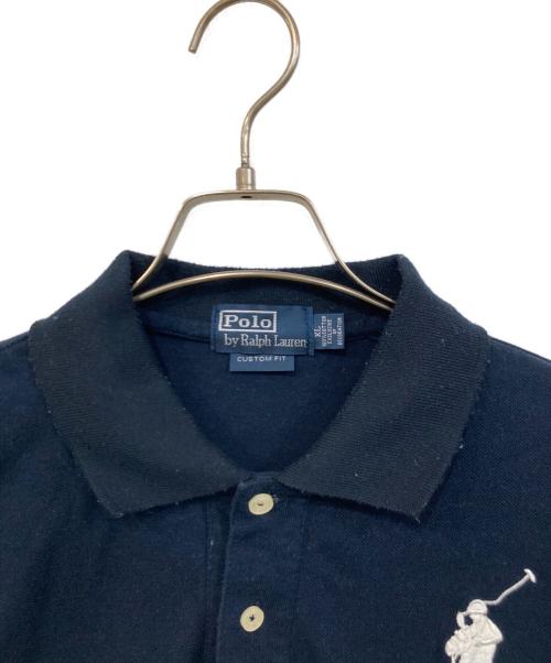 POLO RALPH LAUREN（ポロ・ラルフローレン）POLO RALPH LAUREN (ポロ・ラルフローレン) ビッグポニーポロシャツ ネイビー サイズ:SIZE XLの古着・服飾アイテム