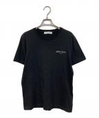JIMMY CHOOジミーチュウ）の古着「ロゴTシャツ」｜ブラック