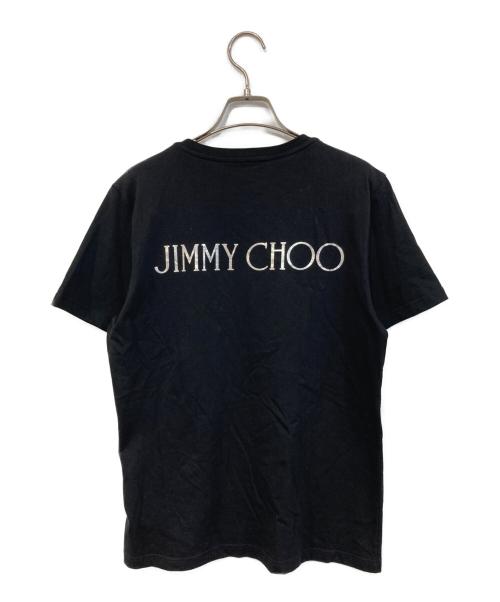 JIMMY CHOO（ジミーチュウ）JIMMY CHOO (ジミーチュウ) ロゴTシャツ ブラック サイズ:SIZE Mの古着・服飾アイテム