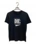 DIESEL（ディーゼル）の古着「ロゴTシャツ」｜ブラック