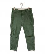 BEAMS PLUS×Engineered Garmentsビームスプラス×エンジニアドガーメンツ）の古着「別注ベイカーパンツ」｜グリーン