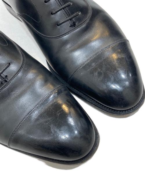 Edward Green（エドワードグリーン）Edward Green (エドワードグリーン) CHELSEA ストレートチップ ブラック サイズ:SIZE 8F LAST:82の古着・服飾アイテム