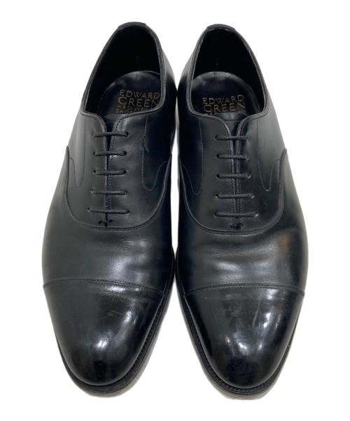 Edward Green（エドワードグリーン）Edward Green (エドワードグリーン) CHELSEA ストレートチップ ブラック サイズ:SIZE 8F LAST:82の古着・服飾アイテム