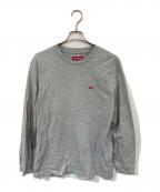 SUPREMEシュプリーム）の古着「small box logo L/S tee」｜グレー