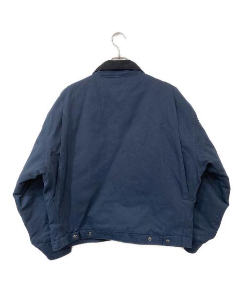 CORNERSTONE（コーナーストーン）cornerstone (コーナーストーン) ダッククロスジャケット ネイビー サイズ:Lの古着・服飾アイテム