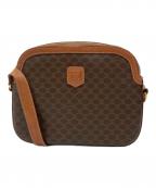 CELINEセリーヌ）の古着「マカダムショルダーバッグ」｜ブラウン