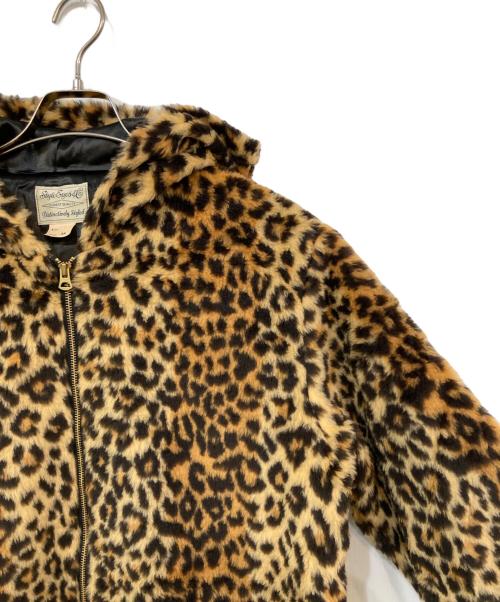 STYLE EYES（スタイルアイズ）STYLE EYES (スタイルアイズ) レオパード柄 ジップパーカー イエロー×ブラウン サイズ:SIZE 38の古着・服飾アイテム