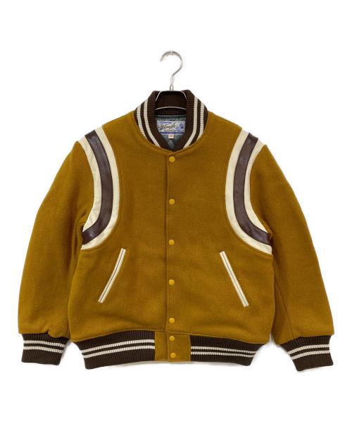 whitesville（ホワイツビル）WHITESVILLE (ホワイツビル) 30oz ウールメルトン アワード ジャケット ブラウン サイズ:36の古着・服飾アイテム