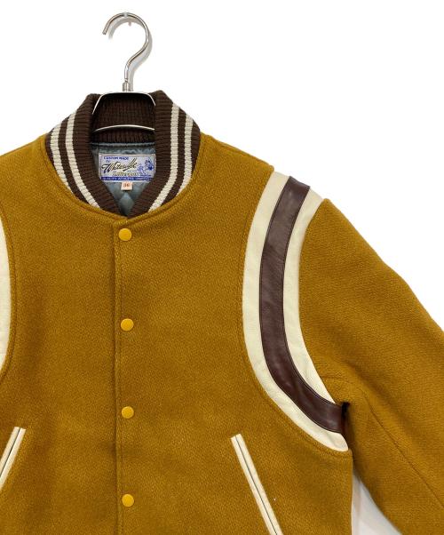 whitesville（ホワイツビル）WHITESVILLE (ホワイツビル) 30oz ウールメルトン アワード ジャケット ブラウン サイズ:36の古着・服飾アイテム