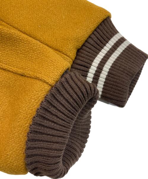 whitesville（ホワイツビル）WHITESVILLE (ホワイツビル) 30oz ウールメルトン アワード ジャケット ブラウン サイズ:36の古着・服飾アイテム