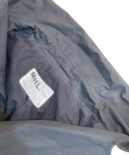 MHL（エムエイチエル）MHL (エムエイチエル) トレンチコート ブラック サイズ:Sの古着・服飾アイテム