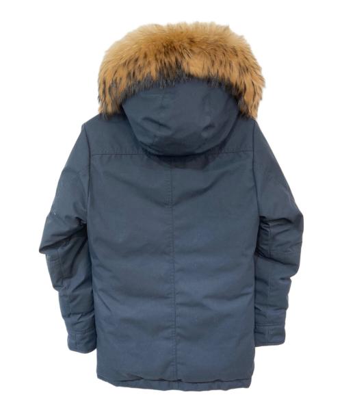 Pyrenex（ピレネックス）Pyrenex (ピレネックス) ANNECY FUR ダウンジャケット ネイビー サイズ:Sの古着・服飾アイテム