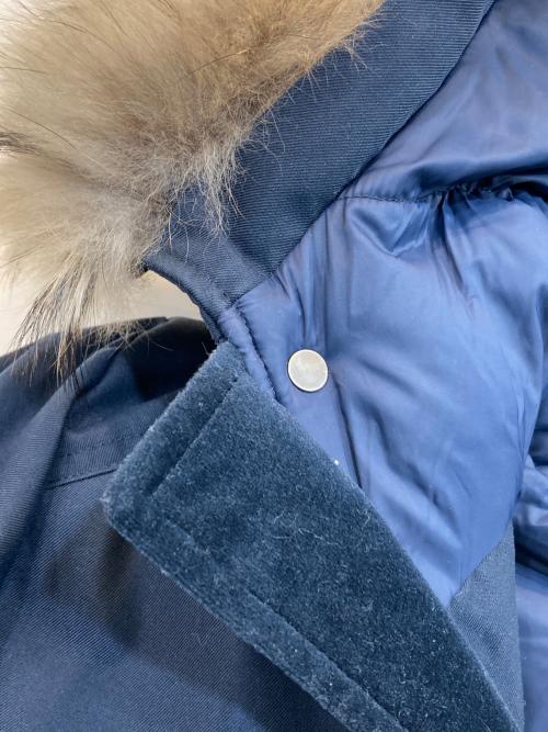 Pyrenex（ピレネックス）Pyrenex (ピレネックス) ANNECY FUR ダウンジャケット ネイビー サイズ:Sの古着・服飾アイテム