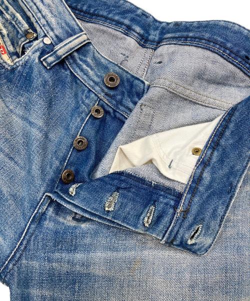 DIESEL（ディーゼル）DIESEL (ディーゼル) フレアデニムパンツ ブラック サイズ:SIZE 71cm (W28)の古着・服飾アイテム