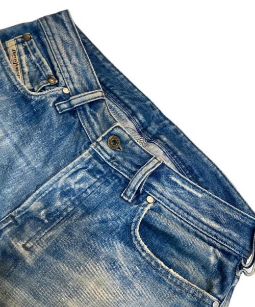 DIESEL（ディーゼル）DIESEL (ディーゼル) フレアデニムパンツ ブラック サイズ:SIZE 71cm (W28)の古着・服飾アイテム