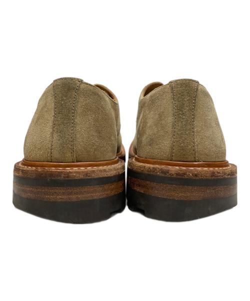 Tricker's（トリッカーズ）Tricker's (トリッカーズ) ハンドソーンダービーシューズ ベージュ サイズ:SIZE 8の古着・服飾アイテム