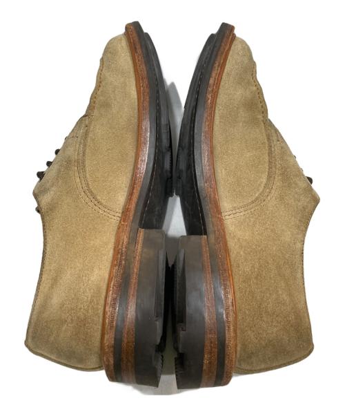 Tricker's（トリッカーズ）Tricker's (トリッカーズ) ハンドソーンダービーシューズ ベージュ サイズ:SIZE 8の古着・服飾アイテム