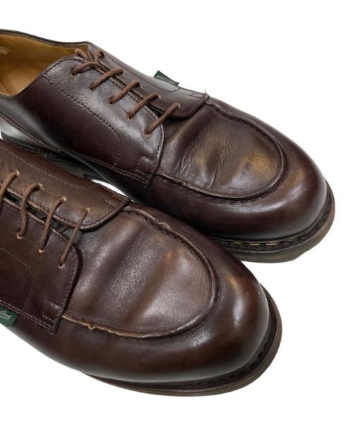 PARABOOT（パラブーツ）PARABOOT (パラブーツ) CHAMBORD/シャンボール Uチップシューズ ブラウン サイズ:8の古着・服飾アイテム