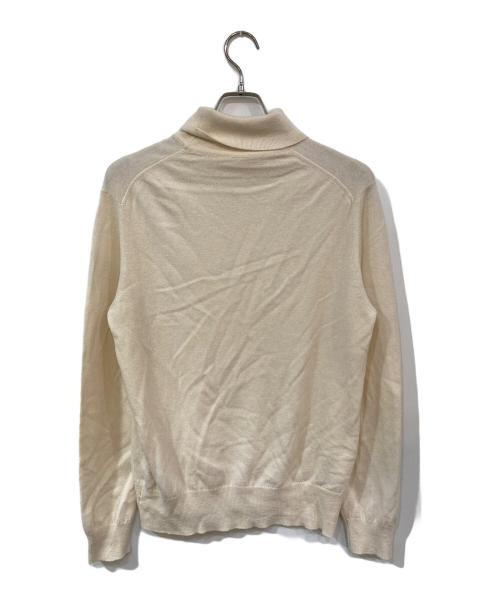 JOHNSTONS OF ELGIN（ジョンストンズオブエルガン）JOHNSTONS OF ELGIN (ジョンストンズオブエルガン) カシミヤ100％ ニット アイボリー サイズ:40の古着・服飾アイテム