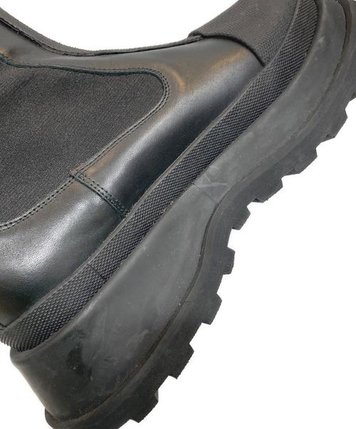 JIL SANDER（ジルサンダー）JIL SANDER (ジルサンダー) Knee Chelsea Boots/ニーチェルシーブーツ ブラック サイズ:SIZE 39の古着・服飾アイテム