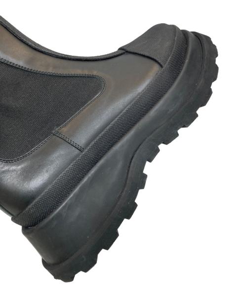 JIL SANDER（ジルサンダー）JIL SANDER (ジルサンダー) Knee Chelsea Boots/ニーチェルシーブーツ ブラック サイズ:SIZE 39の古着・服飾アイテム