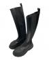 JIL SANDER（ジルサンダー）の古着「Knee Chelsea Boots/ニーチェルシーブーツ」｜ブラック