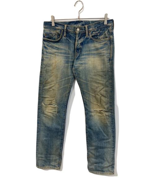 Hysteric Glamour（ヒステリックグラマー）Hysteric Glamour (ヒステリックグラマー) ポケットスタッズデニムパンツ インディゴ サイズ:W30の古着・服飾アイテム