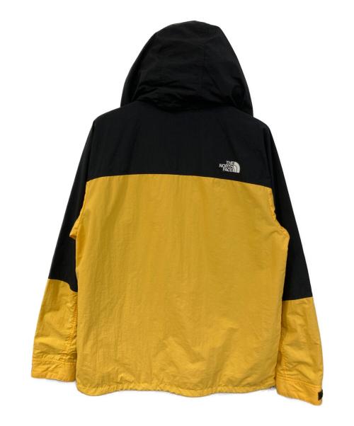 THE NORTH FACE（ザ ノース フェイス）THE NORTH FACE (ザ ノース フェイス) ハイドレナウィンドジャケット ブラック×イエロー サイズ:SIZE Lの古着・服飾アイテム