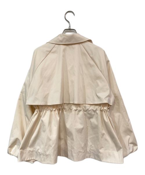 NOLLEY'S（ノーリーズ）NOLLEY'S (ノーリーズ) インナーダウンショートブルゾン ホワイト サイズ:SIZE 38の古着・服飾アイテム