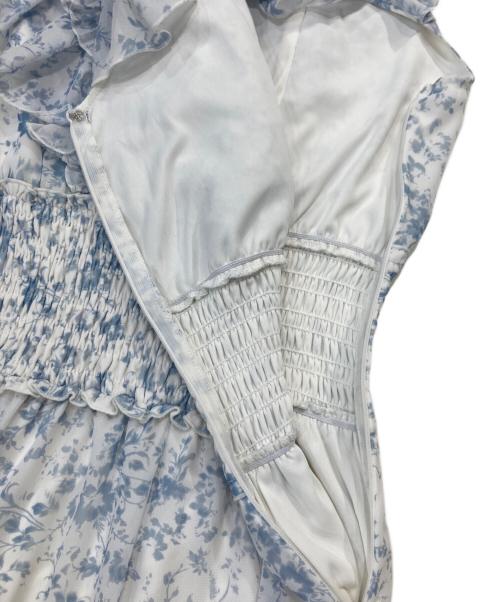 Snidel（スナイデル）Snidel (スナイデル) プリーツフリルワンピース スカイブルー サイズ:SIZE 0の古着・服飾アイテム