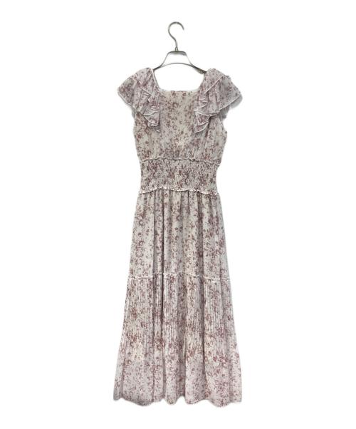 Snidel（スナイデル）Snidel (スナイデル) プリーツフリルワンピース ピンク サイズ:SIZE 0の古着・服飾アイテム