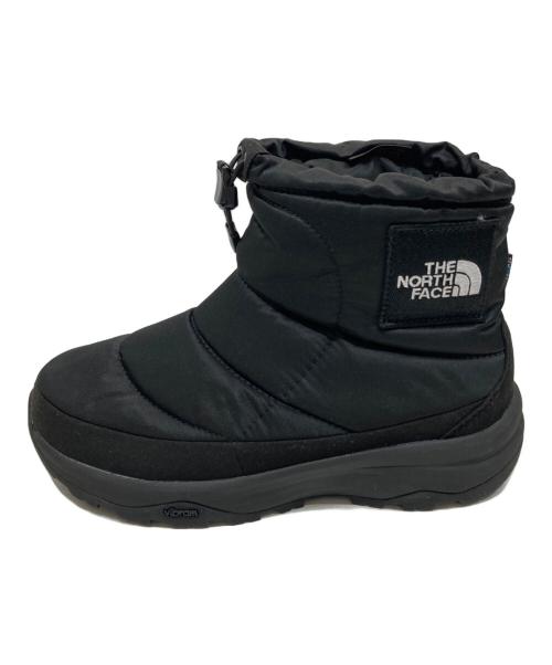 THE NORTH FACE（ザ ノース フェイス）THE NORTH FACE (ザ ノース フェイス) ヌプシ ブーティ ウォータープルーフ ロゴ ショート ブラック サイズ:24cmの古着・服飾アイテム