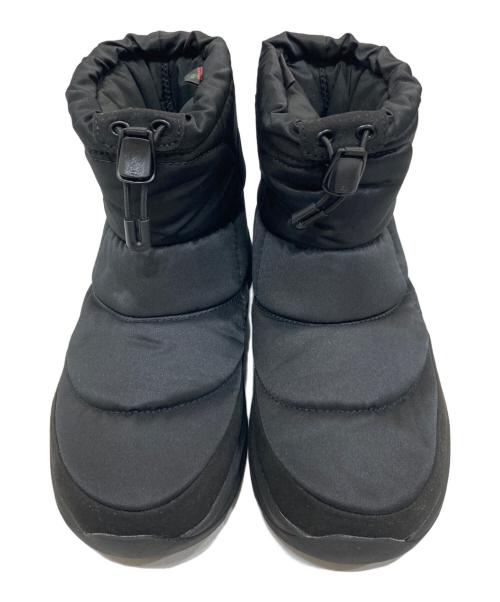 THE NORTH FACE（ザ ノース フェイス）THE NORTH FACE (ザ ノース フェイス) ヌプシ ブーティ ウォータープルーフ ロゴ ショート ブラック サイズ:24cmの古着・服飾アイテム