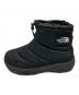 THE NORTH FACE (ザ ノース フェイス) ヌプシ ブーティ ウォータープルーフ ロゴ ショート ブラック サイズ:24cm：8000円