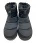 中古・古着 THE NORTH FACE (ザ ノース フェイス) ヌプシ ブーティ ウォータープルーフ ロゴ ショート ブラック サイズ:24cm：8000円