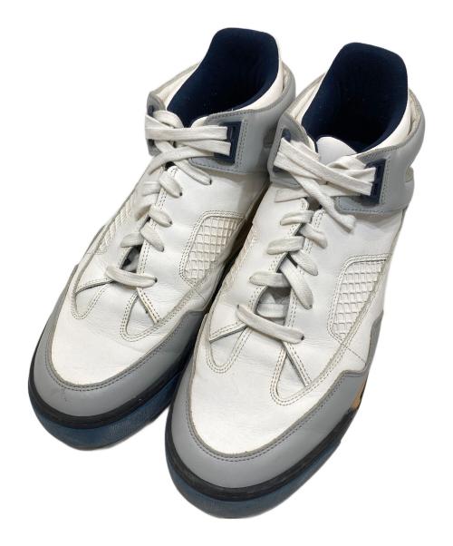 Maison Margiela（メゾンマルジェラ）Maison Margiela (メゾンマルジェラ) DDSTCK ハイカットスニーカー ホワイト サイズ:45の古着・服飾アイテム