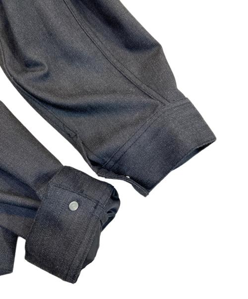 NEW BALANCE（ニューバランス）NEW BALANCE (ニューバランス) MET24 Denim Cardigan ブラック サイズ:SIZE Lの古着・服飾アイテム