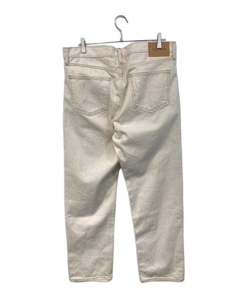 Calvin Klein（カルバンクライン）Calvin Klein (カルバンクライン) リラックスストレートパンツ ホワイト サイズ:SIZE 34の古着・服飾アイテム
