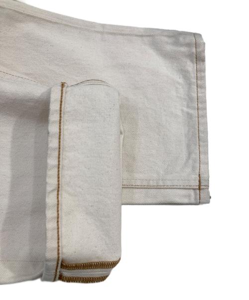 Calvin Klein（カルバンクライン）Calvin Klein (カルバンクライン) リラックスストレートパンツ ホワイト サイズ:SIZE 34の古着・服飾アイテム